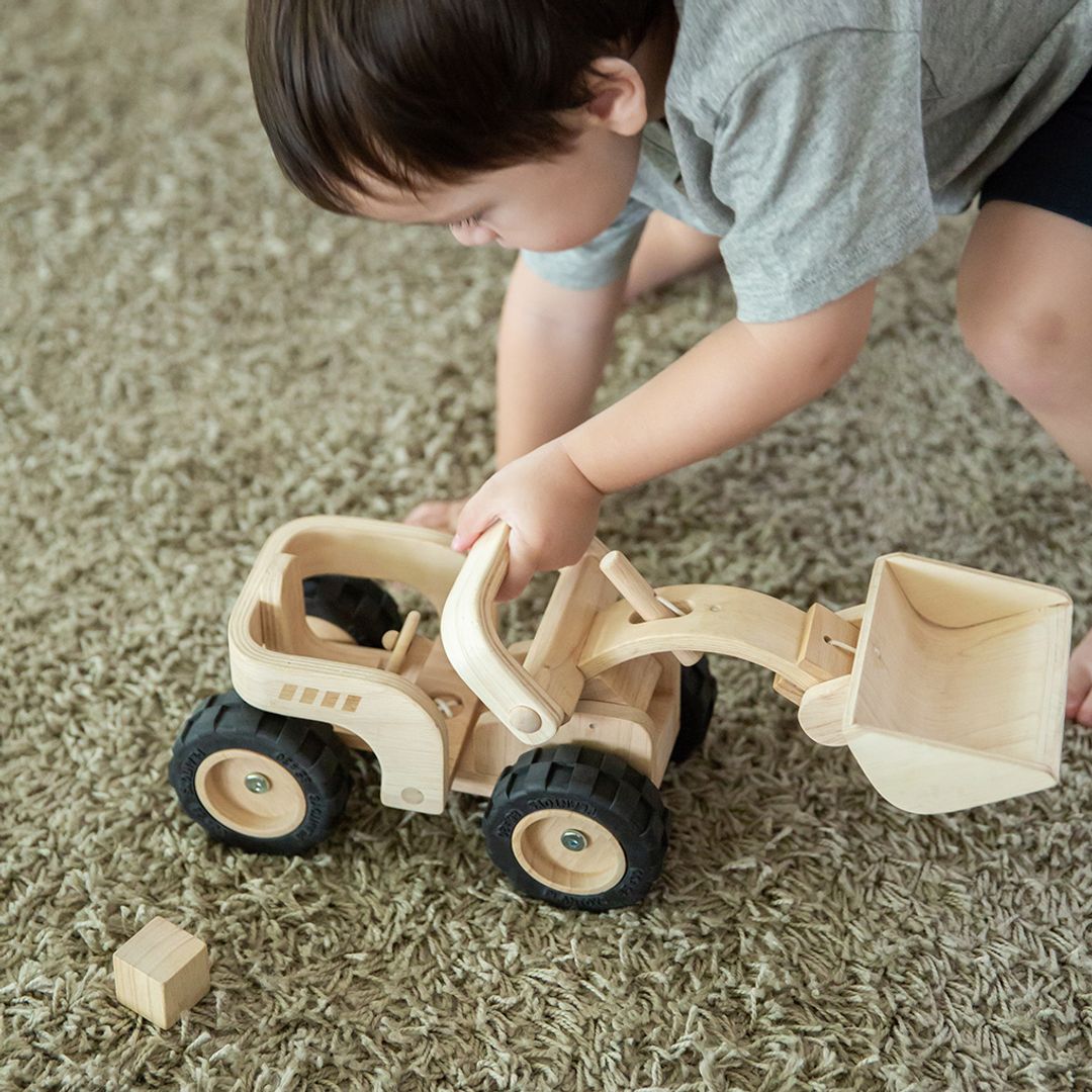 PlanToys Bulldozer | Playroom Avenue