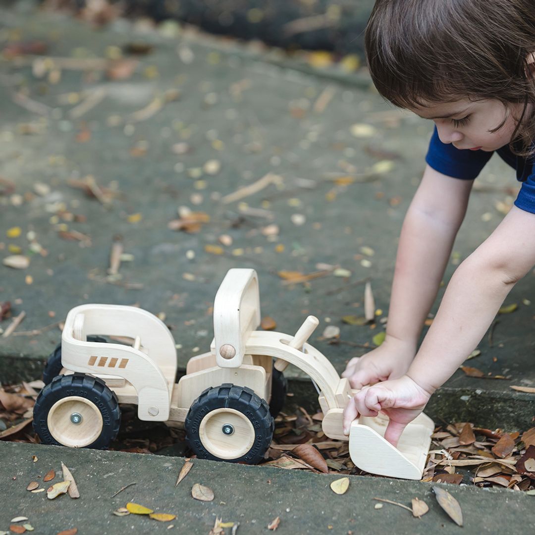 PlanToys Bulldozer | Playroom Avenue