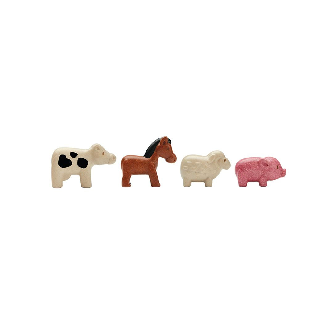 PlanToys Farm Animals Set | Playroom Avenue