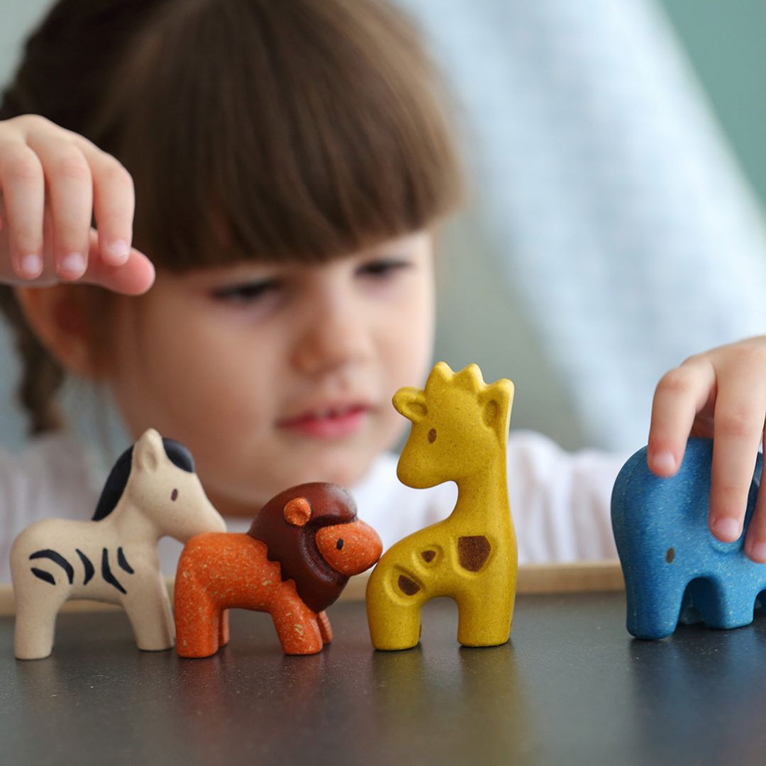 PlanToys Wild Animals Set | Playroom Avenue