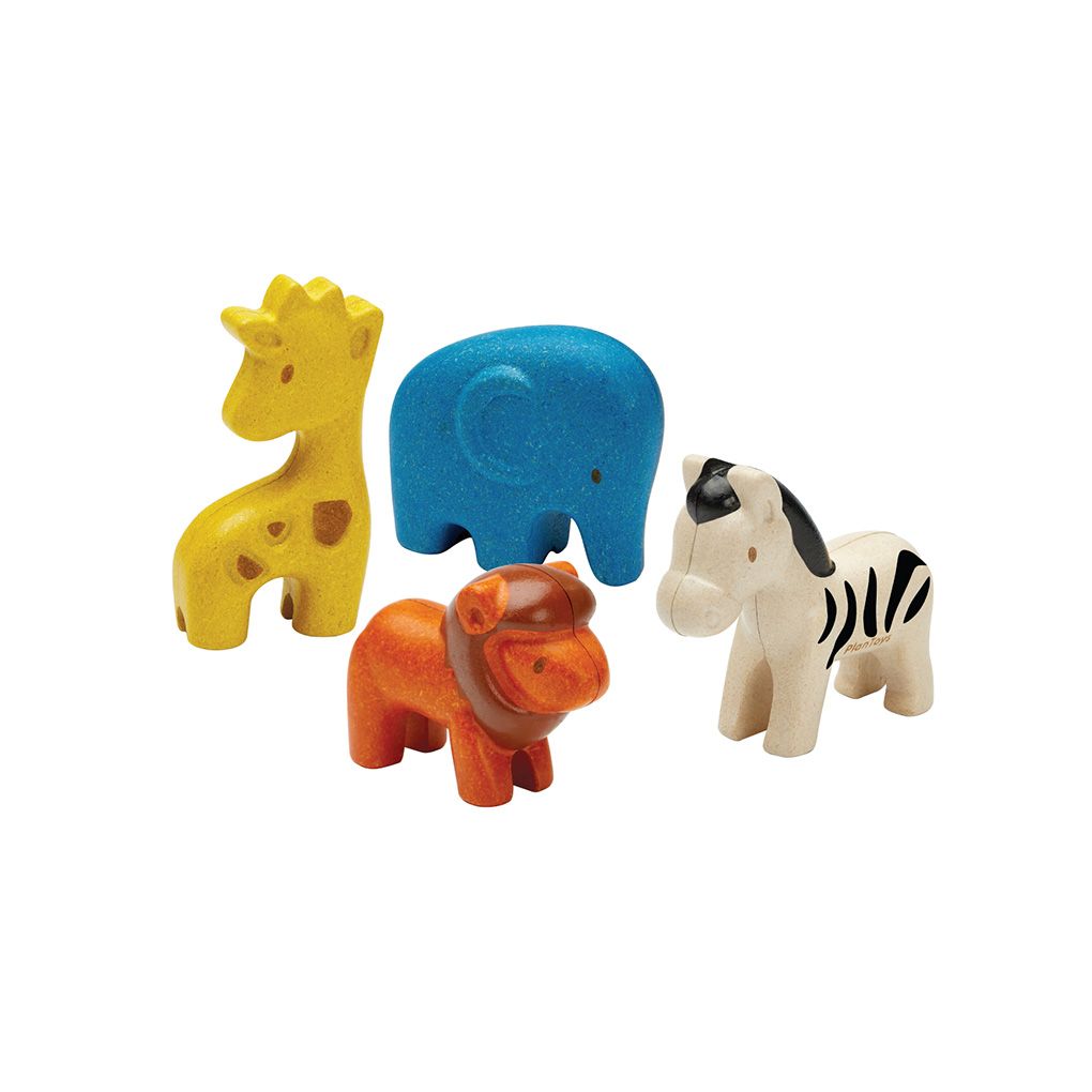 PlanToys Wild Animals Set | Playroom Avenue