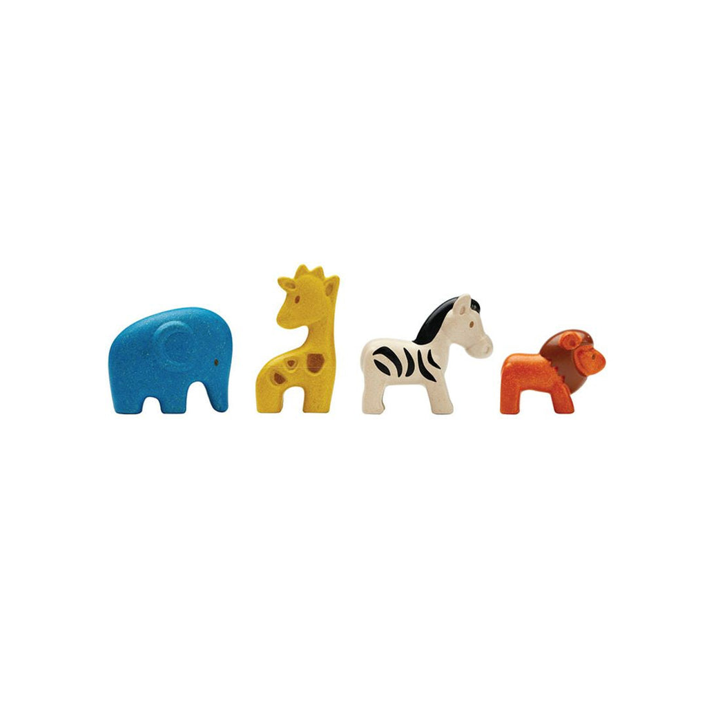 PlanToys Wild Animals Set | Playroom Avenue