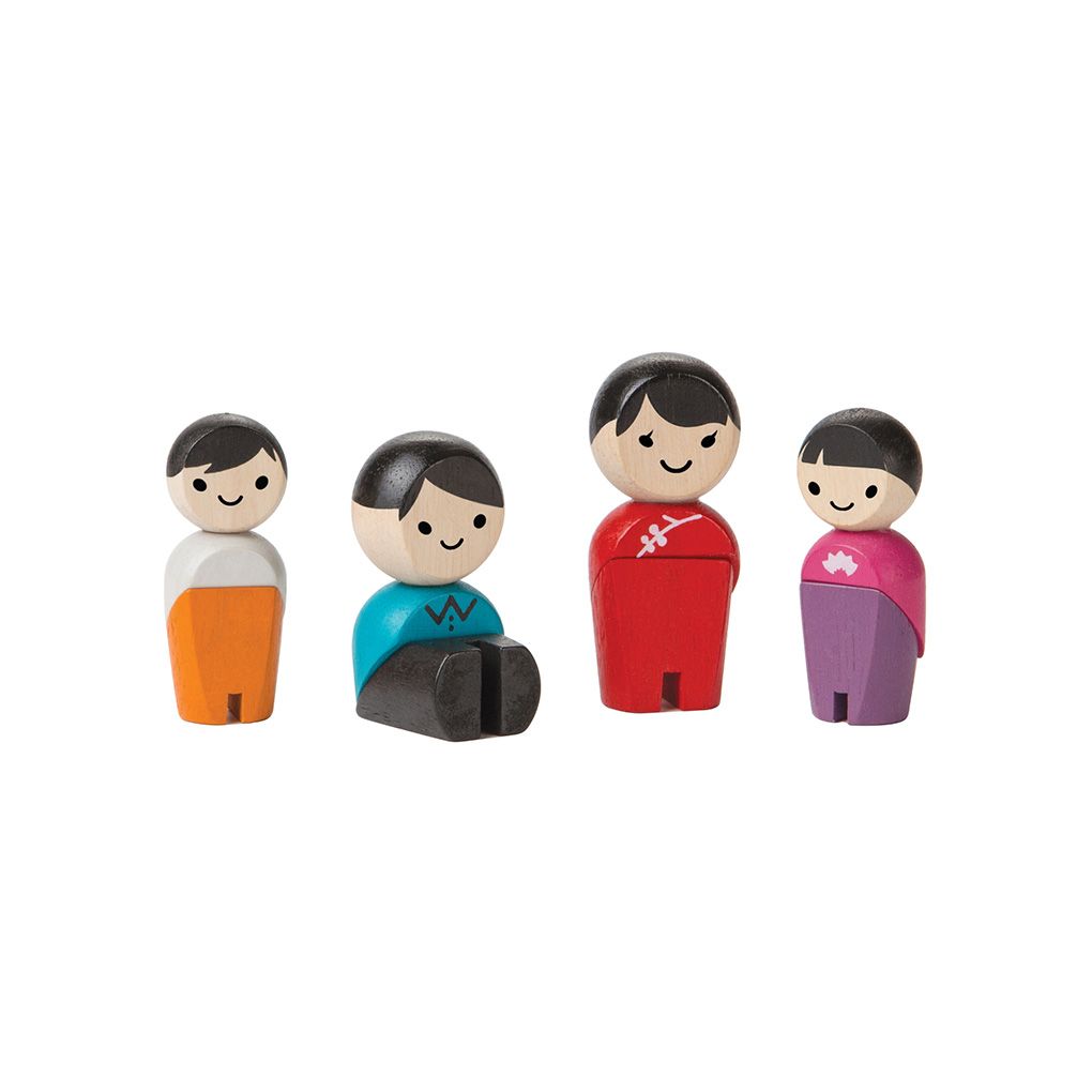 PlanToys Family - Fair Skin Tone | Playroom Avenue