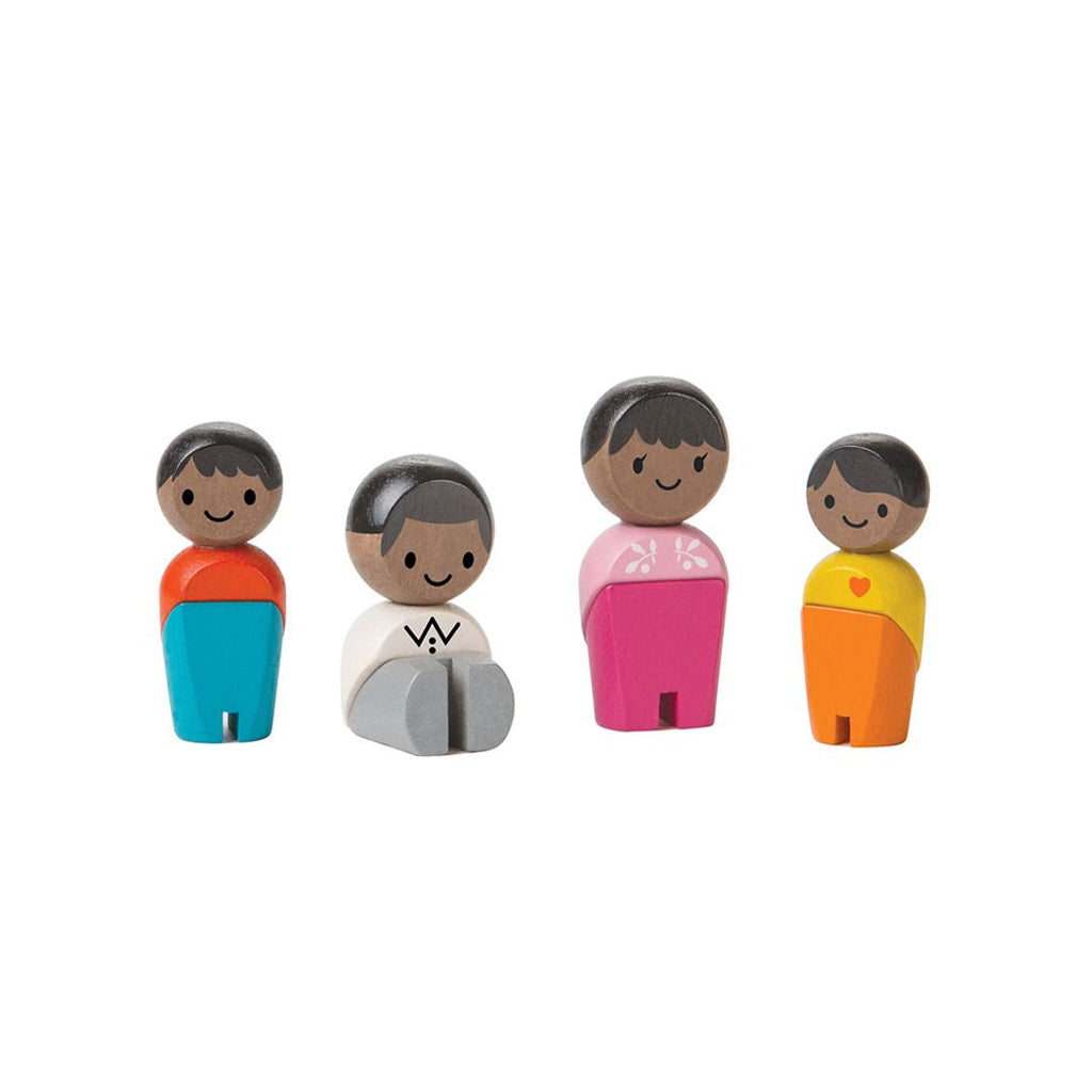 PlanToys Family - Dark Skin Tone | Playroom Avenue