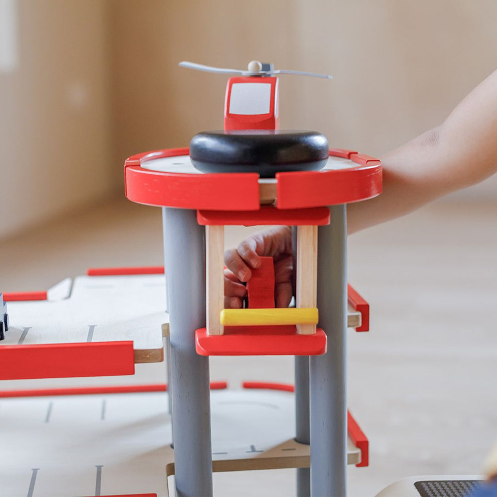 PlanToys Parking Garage | Playroom Avenue