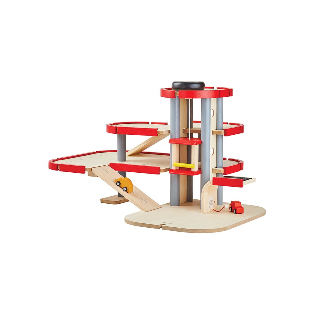 PlanToys Parking Garage | Playroom Avenue