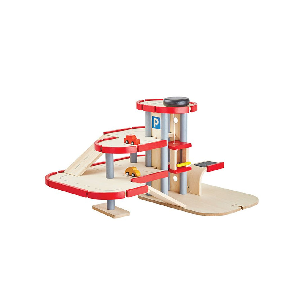 PlanToys Parking Garage | Playroom Avenue
