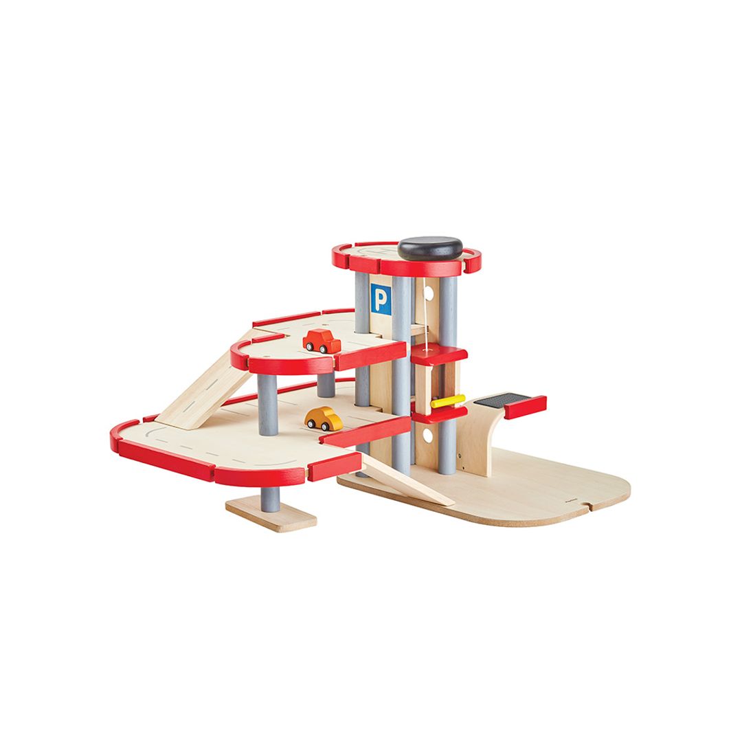 PlanToys Parking Garage | Playroom Avenue