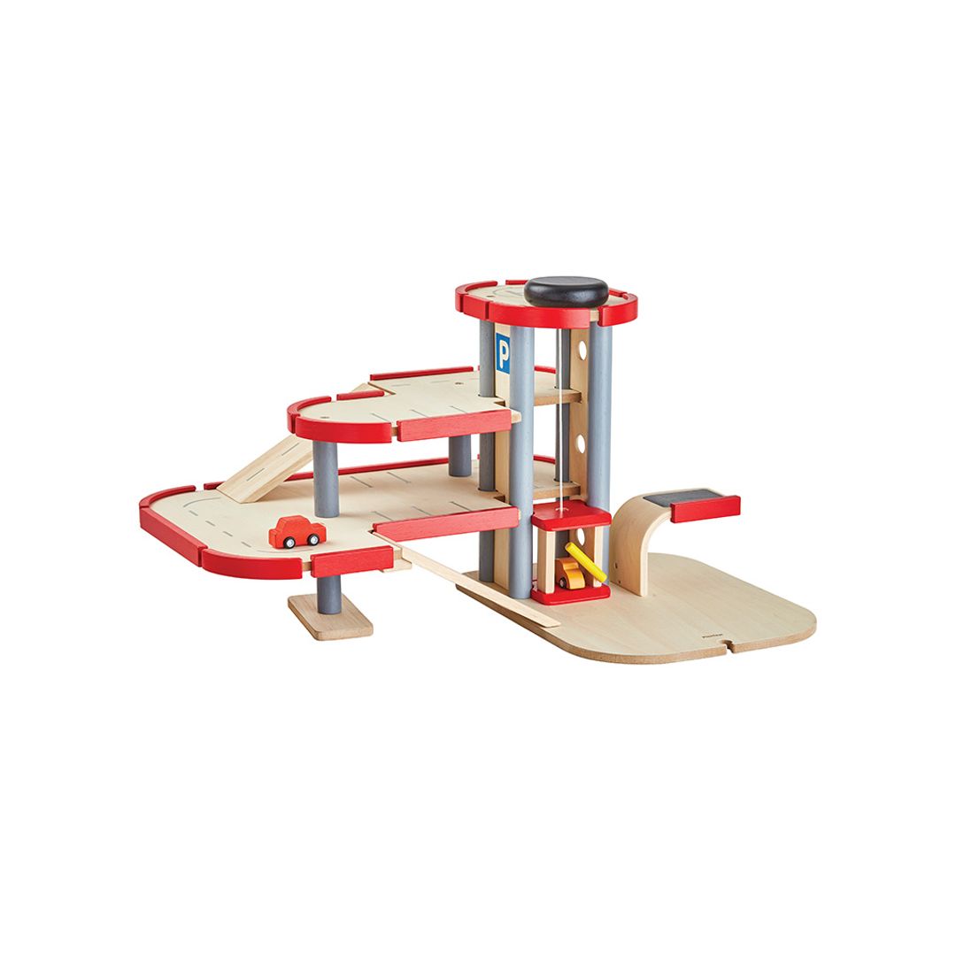 PlanToys Parking Garage | Playroom Avenue