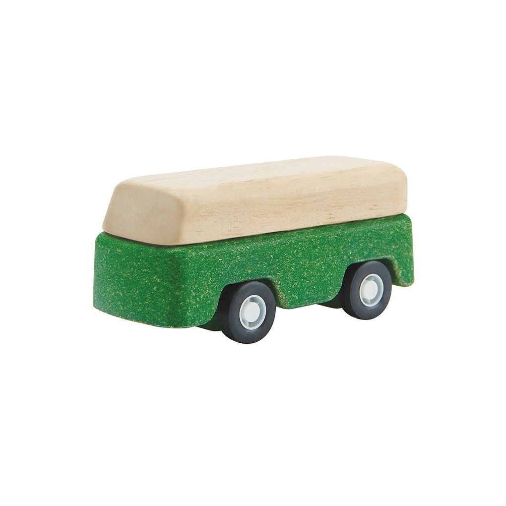 PlanToys Green Bus | Playroom Avenue