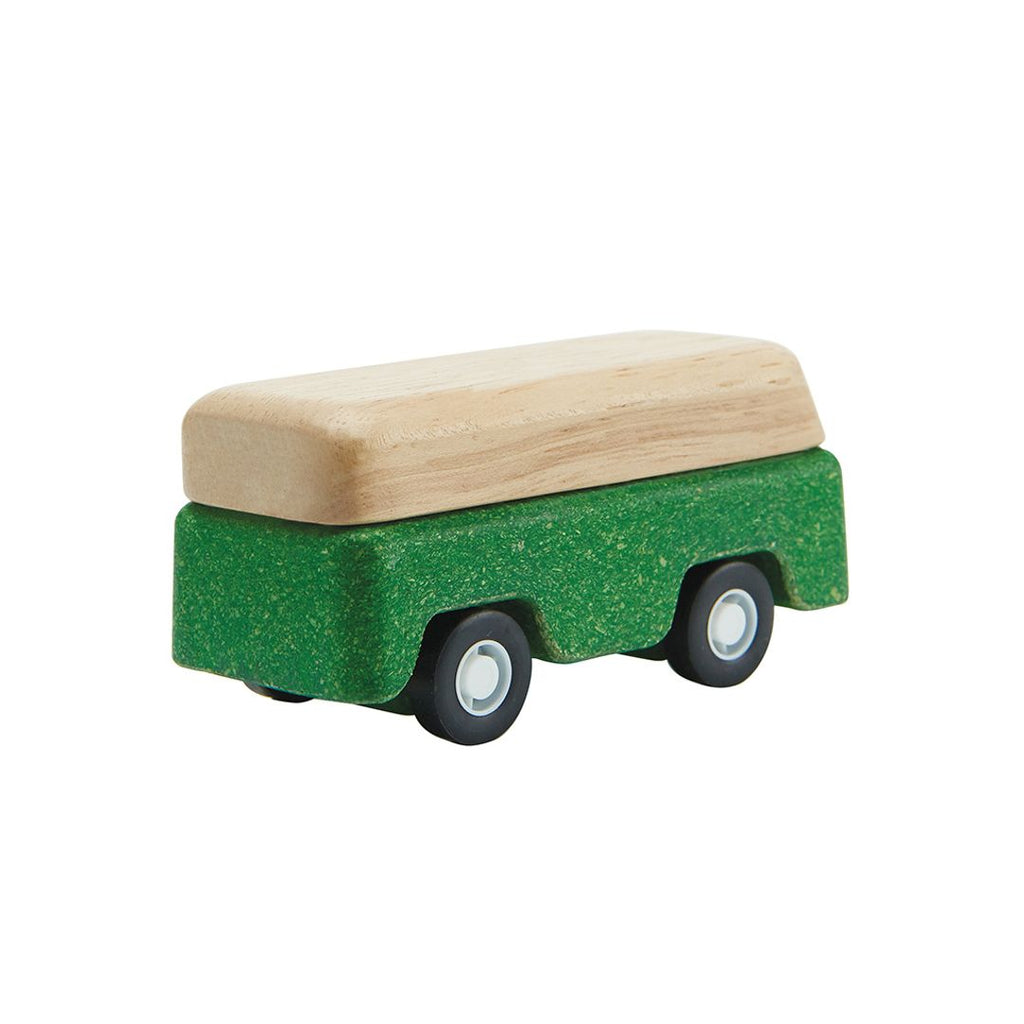 PlanToys Green Bus | Playroom Avenue