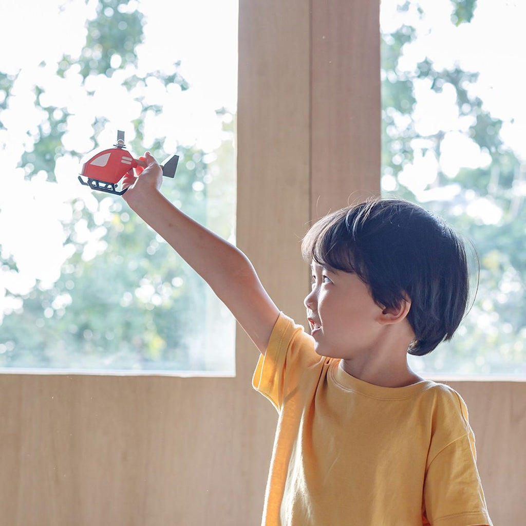 PlanToys Helicopter | Playroom Avenue