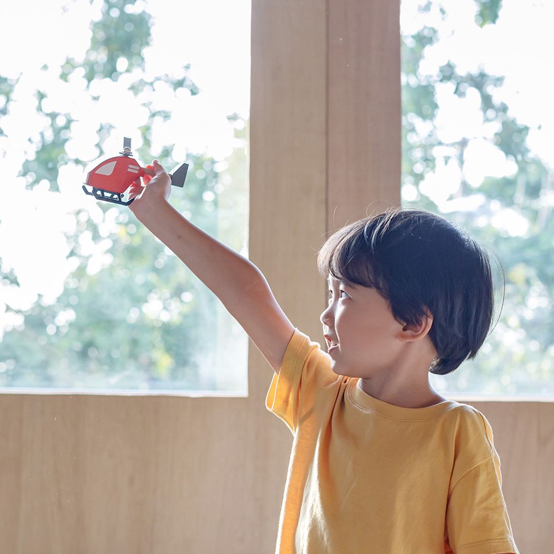 PlanToys Helicopter | Playroom Avenue