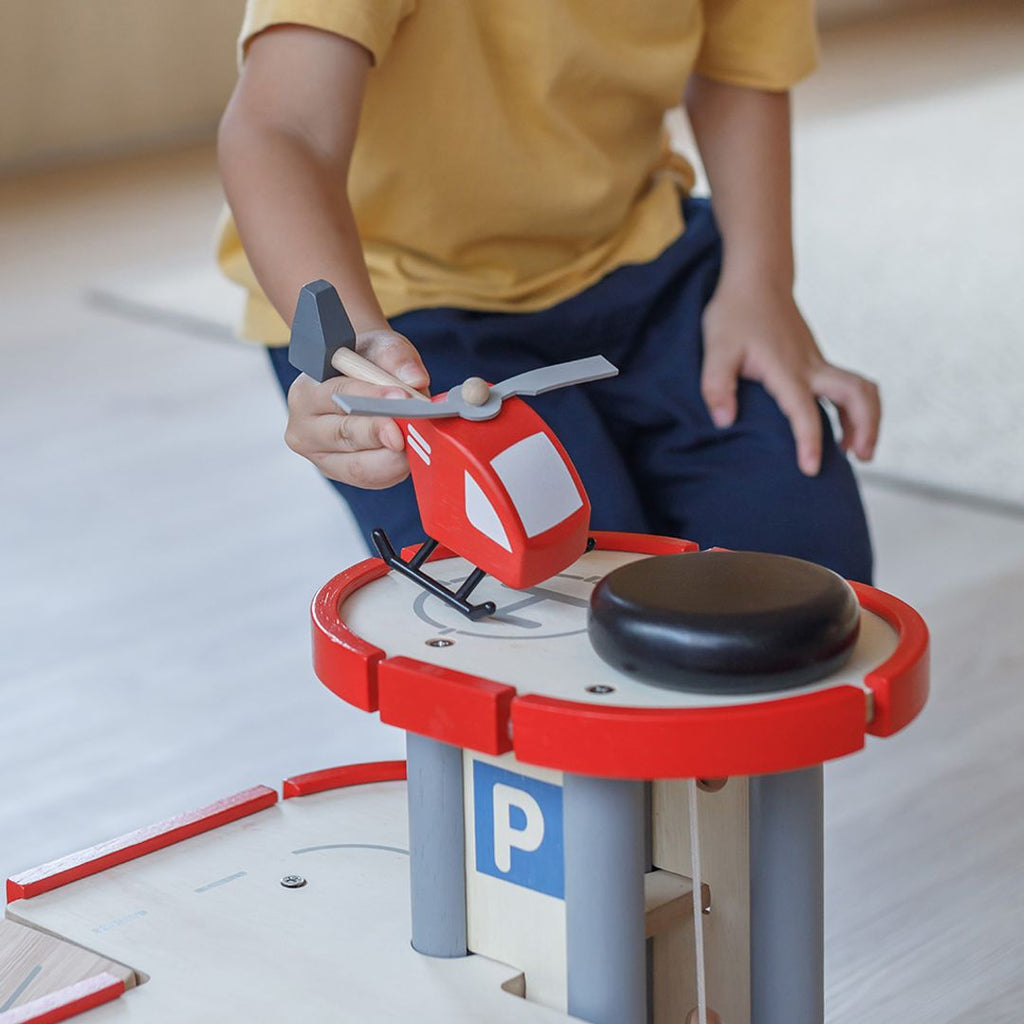 PlanToys Helicopter | Playroom Avenue