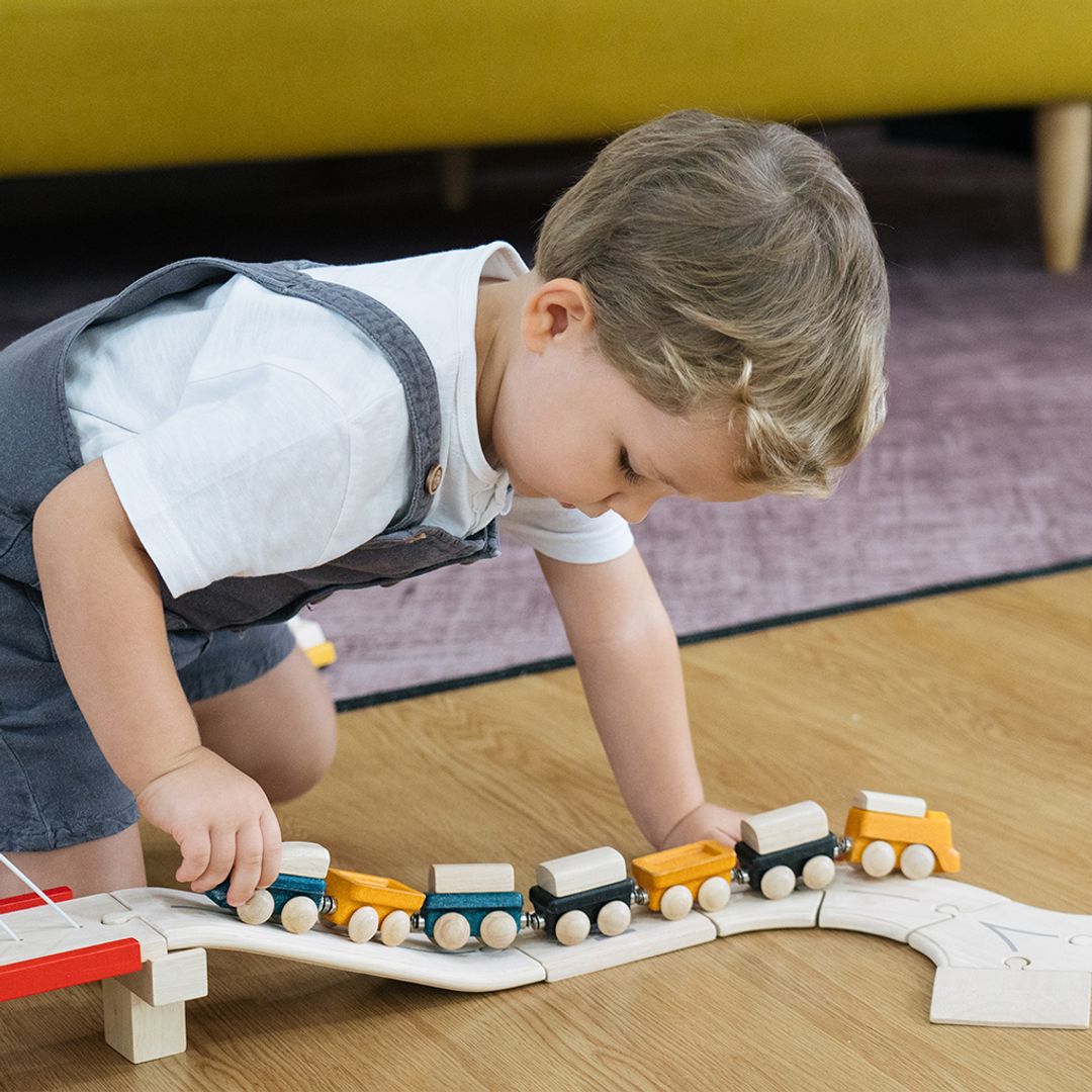 PlanToys Cargo Train - Playroom Avenue