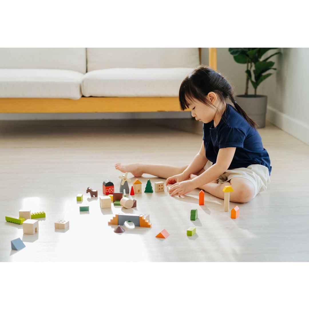 PlanToys Countryside Blocks | Playroom Avenue