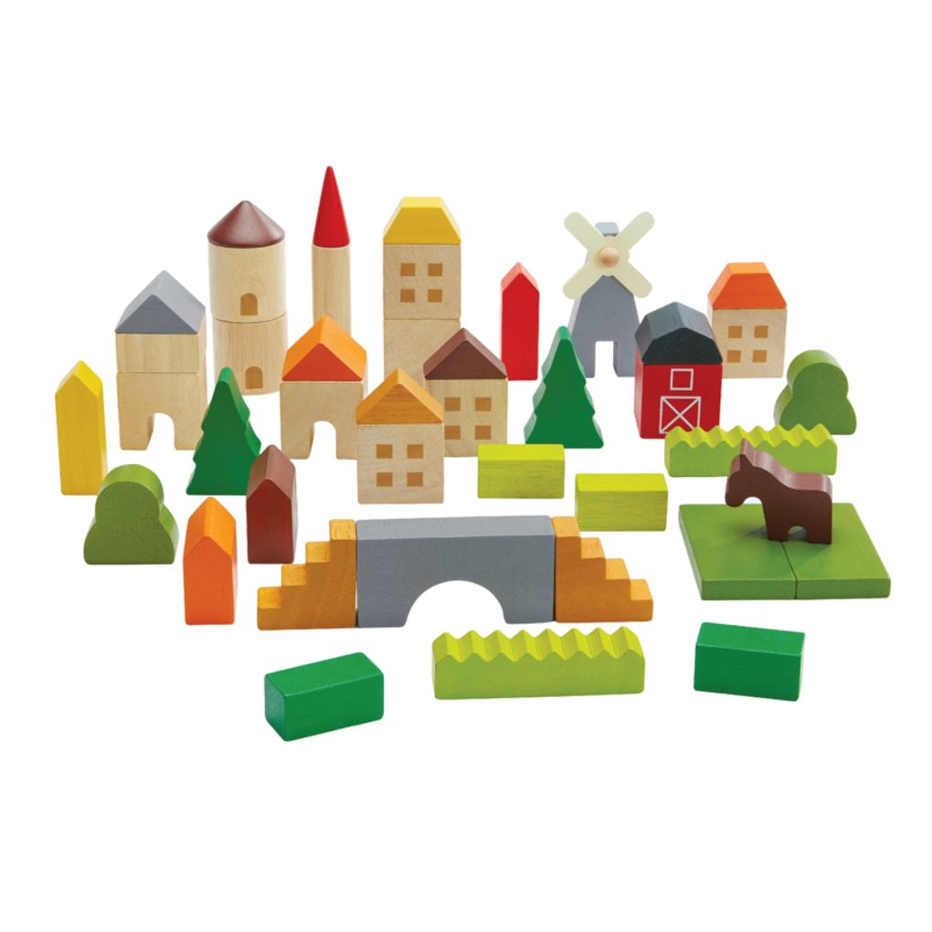 PlanToys Countryside Blocks | Playroom Avenue