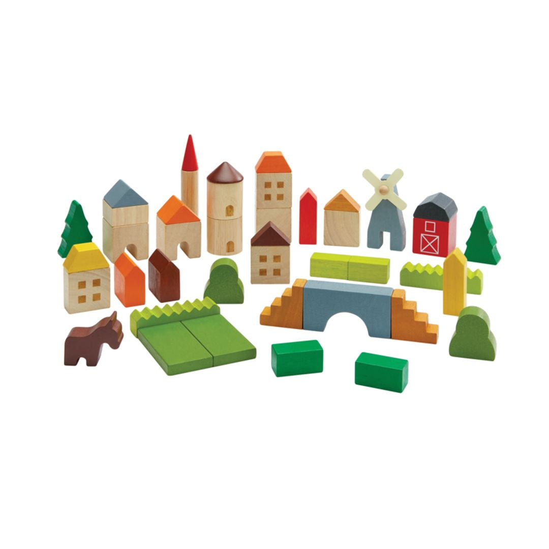PlanToys Countryside Blocks | Playroom Avenue