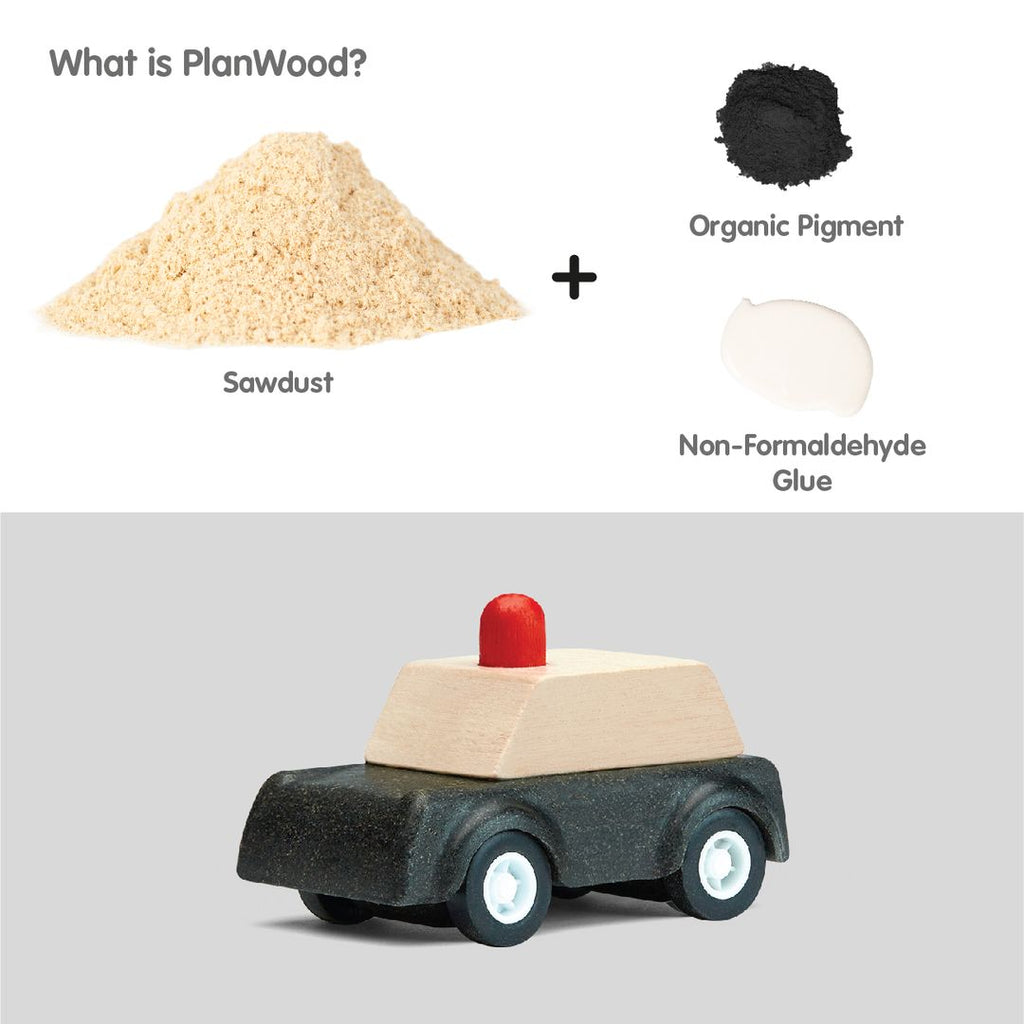 PlanToys Police Car | Playroom Avenue