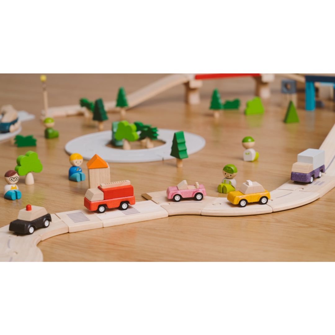 PlanToys Planworld Vehicle Set | Playroom Avenue
