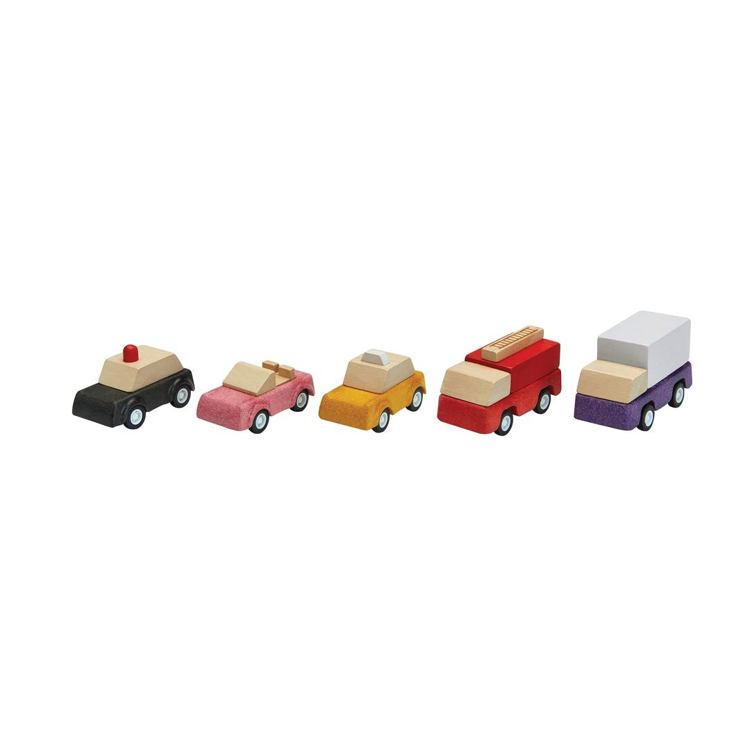 PlanToys Planworld Vehicle Set | Playroom Avenue