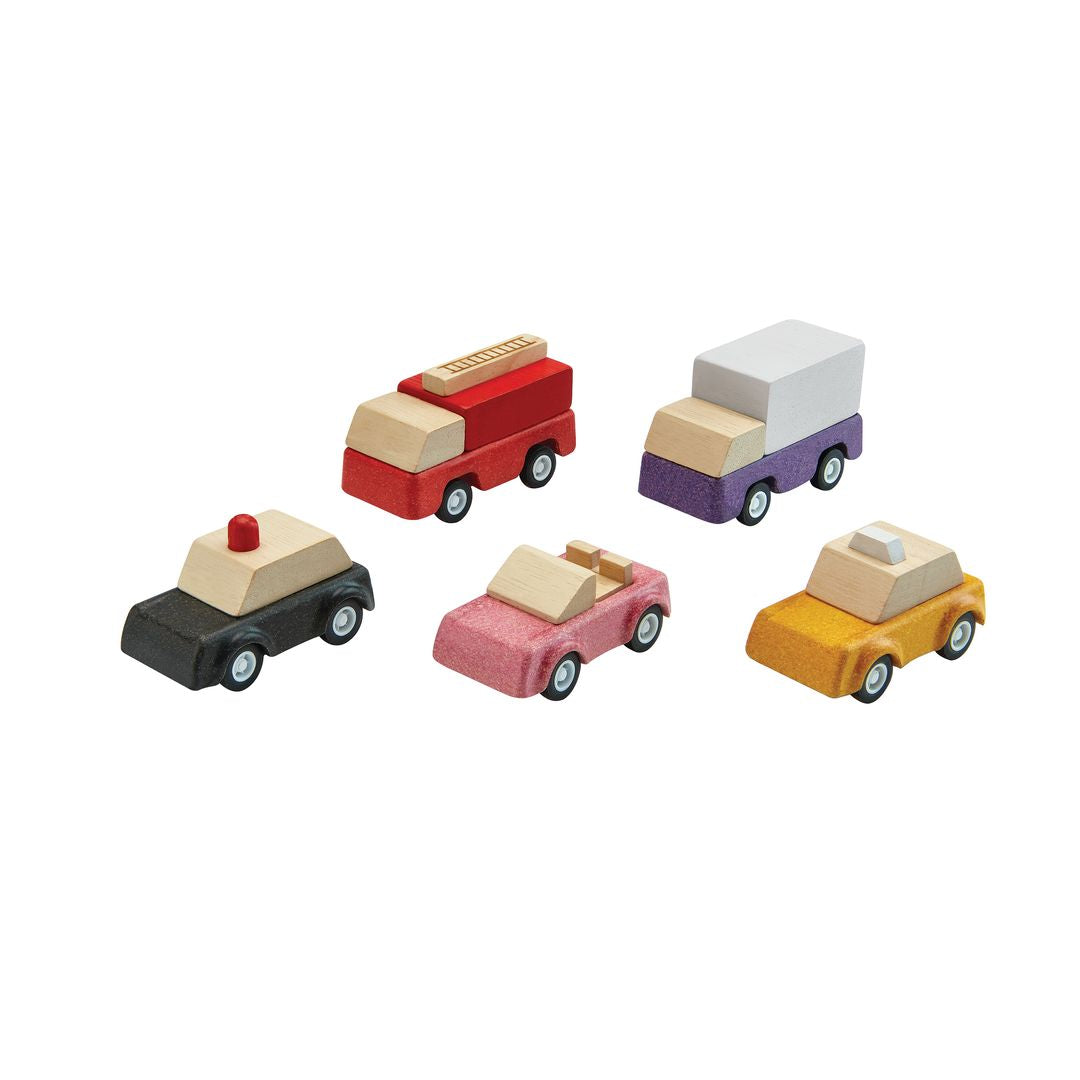 PlanToys Planworld Vehicle Set | Playroom Avenue