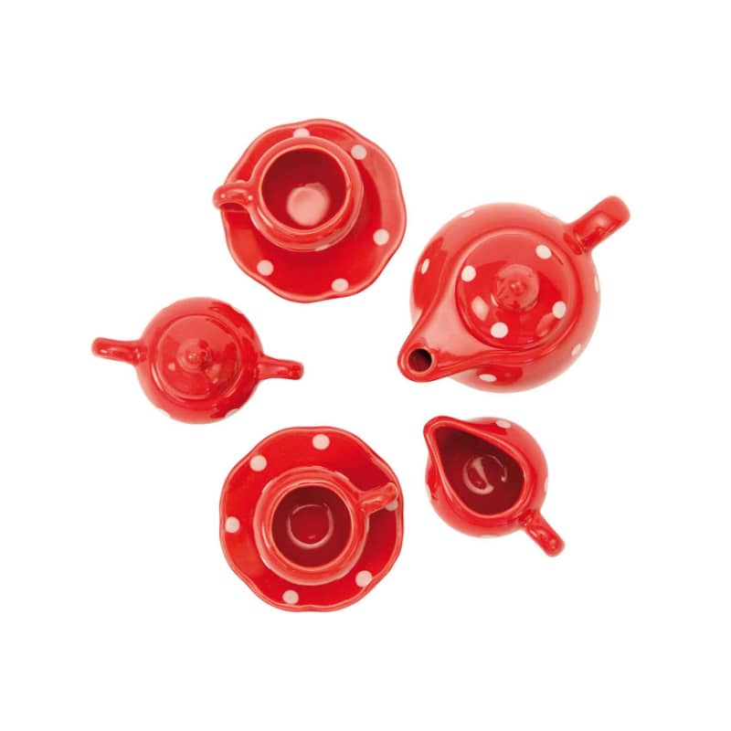 Moulin Roty Suitcase - Tea Party Ceramic Set The Big Family | Playroom Avenue