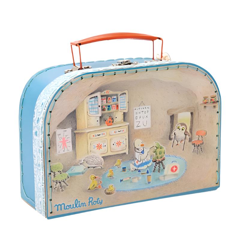 Moulin Roty Suitcase - Doctor’s Medical Set - Moulin Roty | Playroom Avenue
