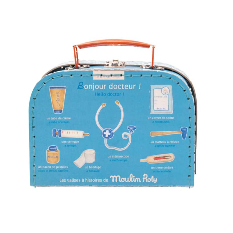 Moulin Roty Suitcase - Doctor’s Medical Set - Moulin Roty | Playroom Avenue