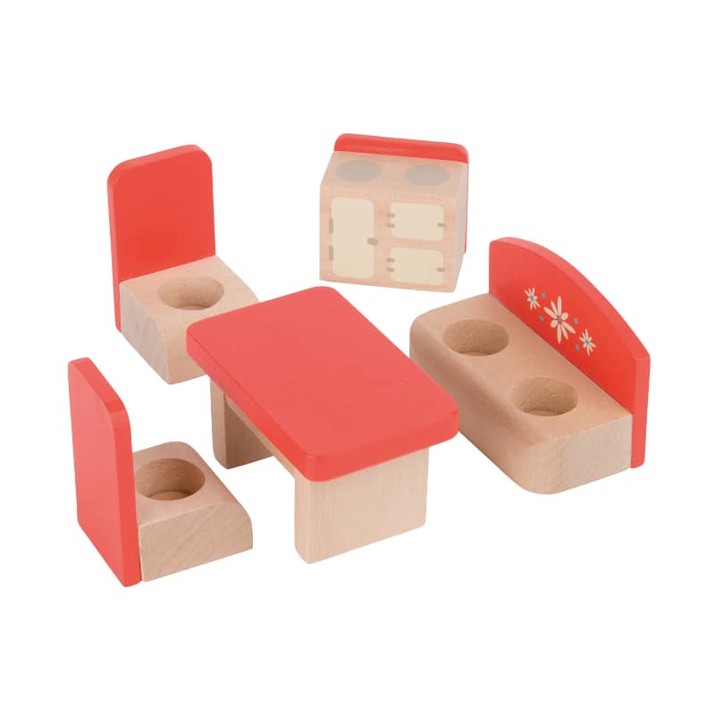 Moulin Roty Wooden Playhouse The Big Family | Playroom Avenue