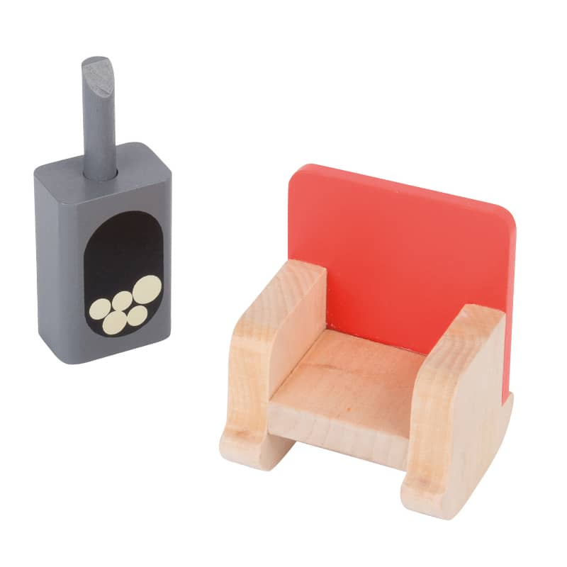 Moulin Roty Wooden Playhouse The Big Family | Playroom Avenue