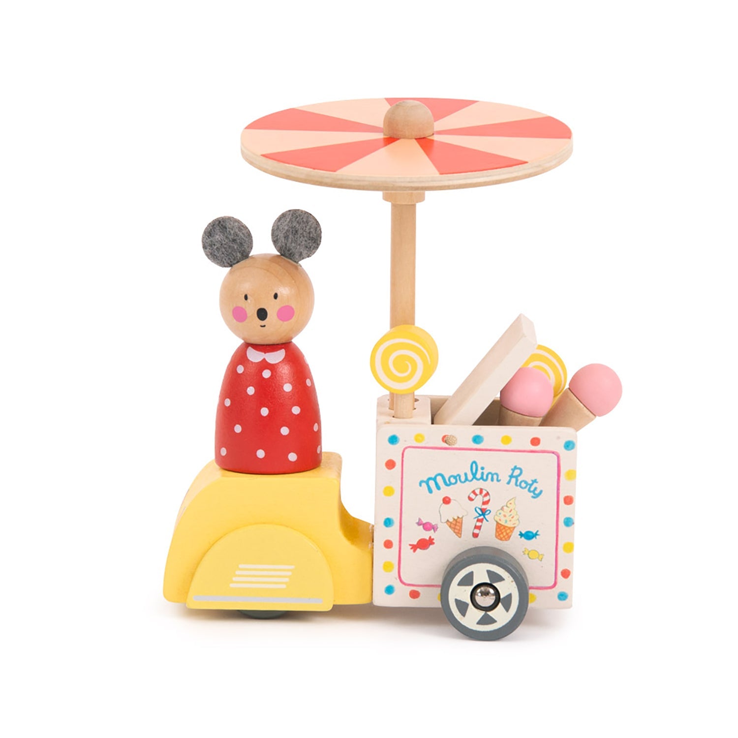 Moulin Roty Ice cream tricycle - The Big Family | Playroom Avenue