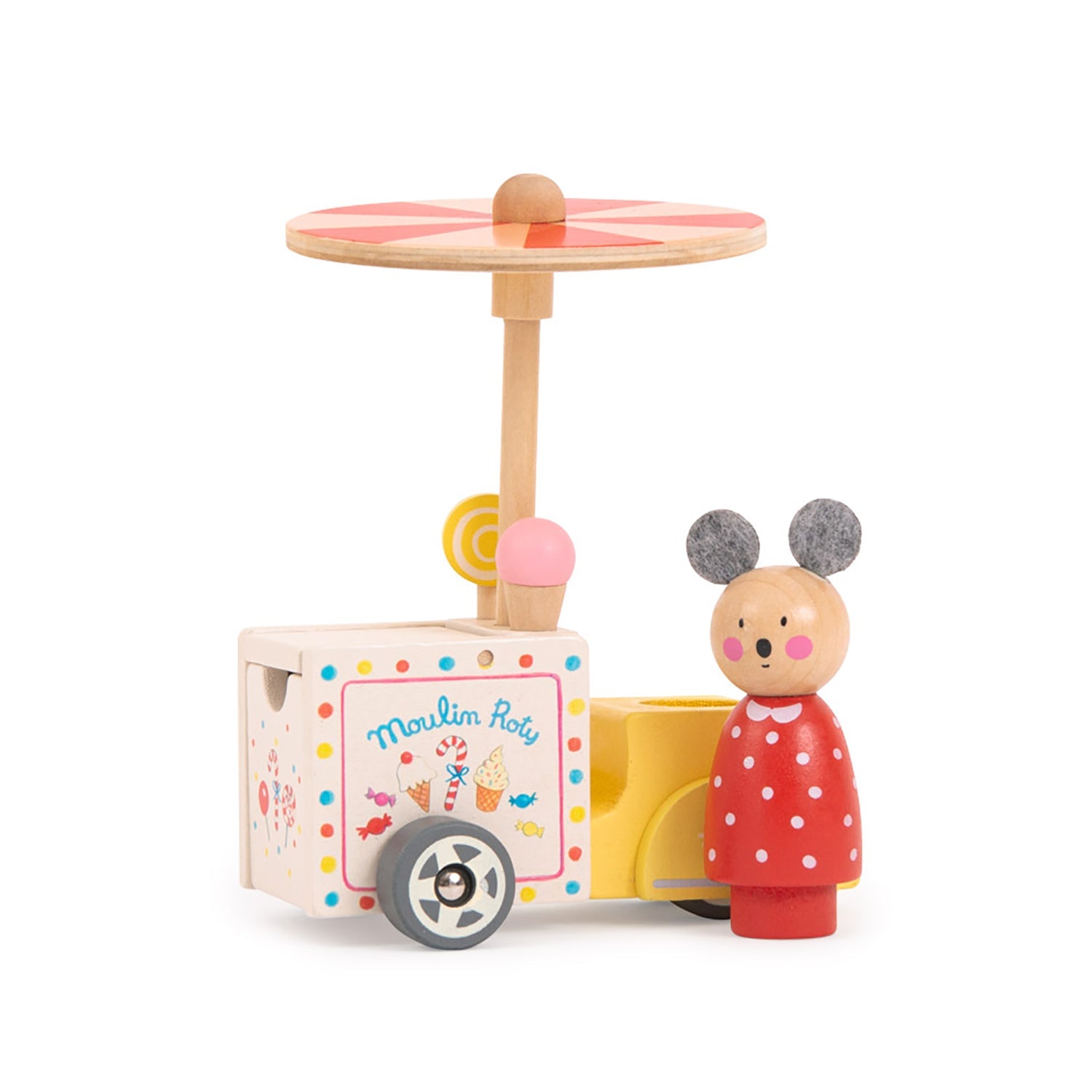 Moulin Roty Ice cream tricycle - The Big Family | Playroom Avenue