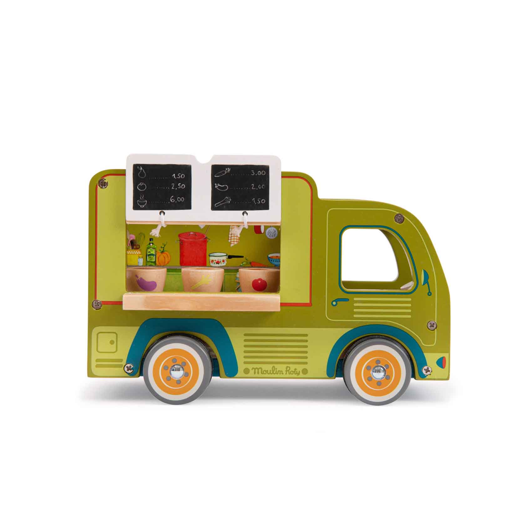 Moulin Roty Food truck - The Big Family | Playroom Avenue