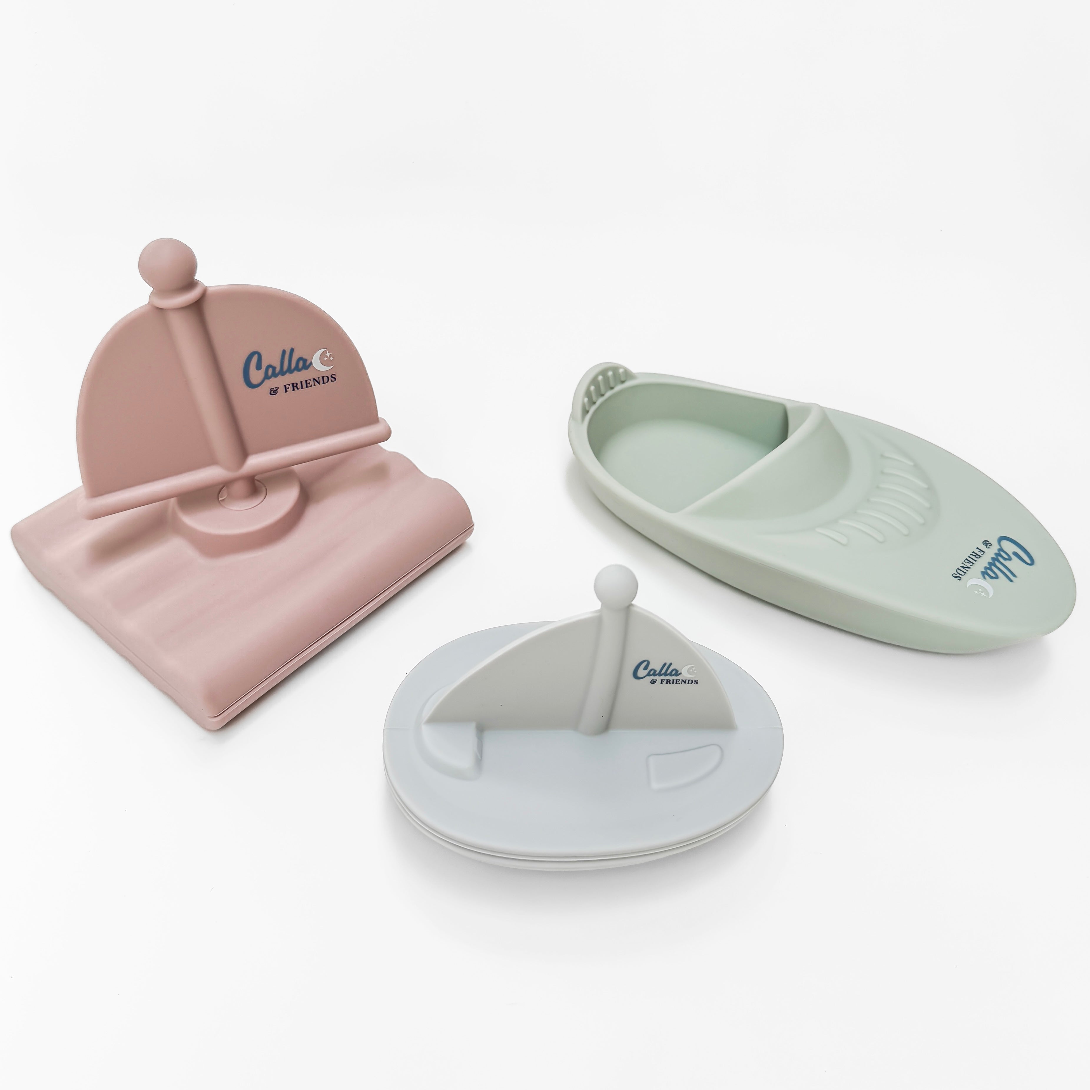 Calla and Friends Ryder's Racing Bath Boats Petal Pink | Playroom Avenue