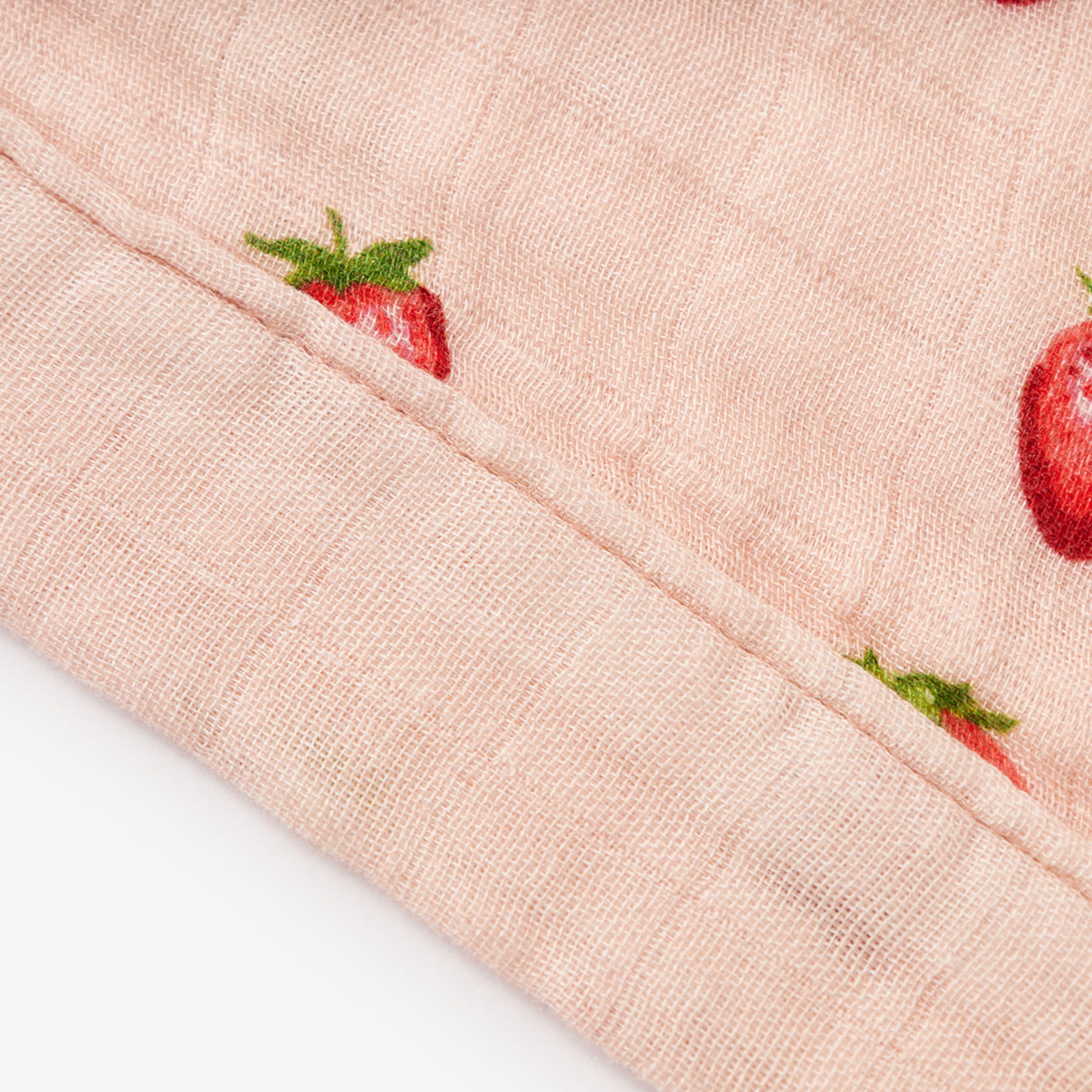 Milkbarn Strawberry Bamboo Big Lovey | Playroom Avenue