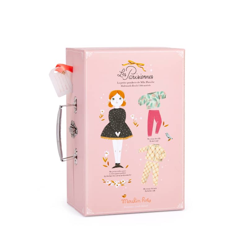 Moulin Roty Suitcase - Blanche’s Wardrobe - Doll - Moulin Roty | Playroom Avenue