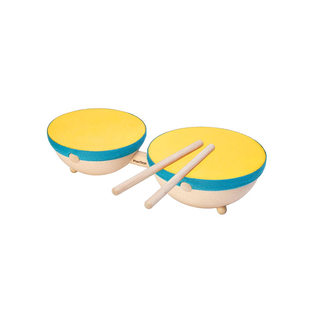 PlanToys Double Drum | Playroom Avenue