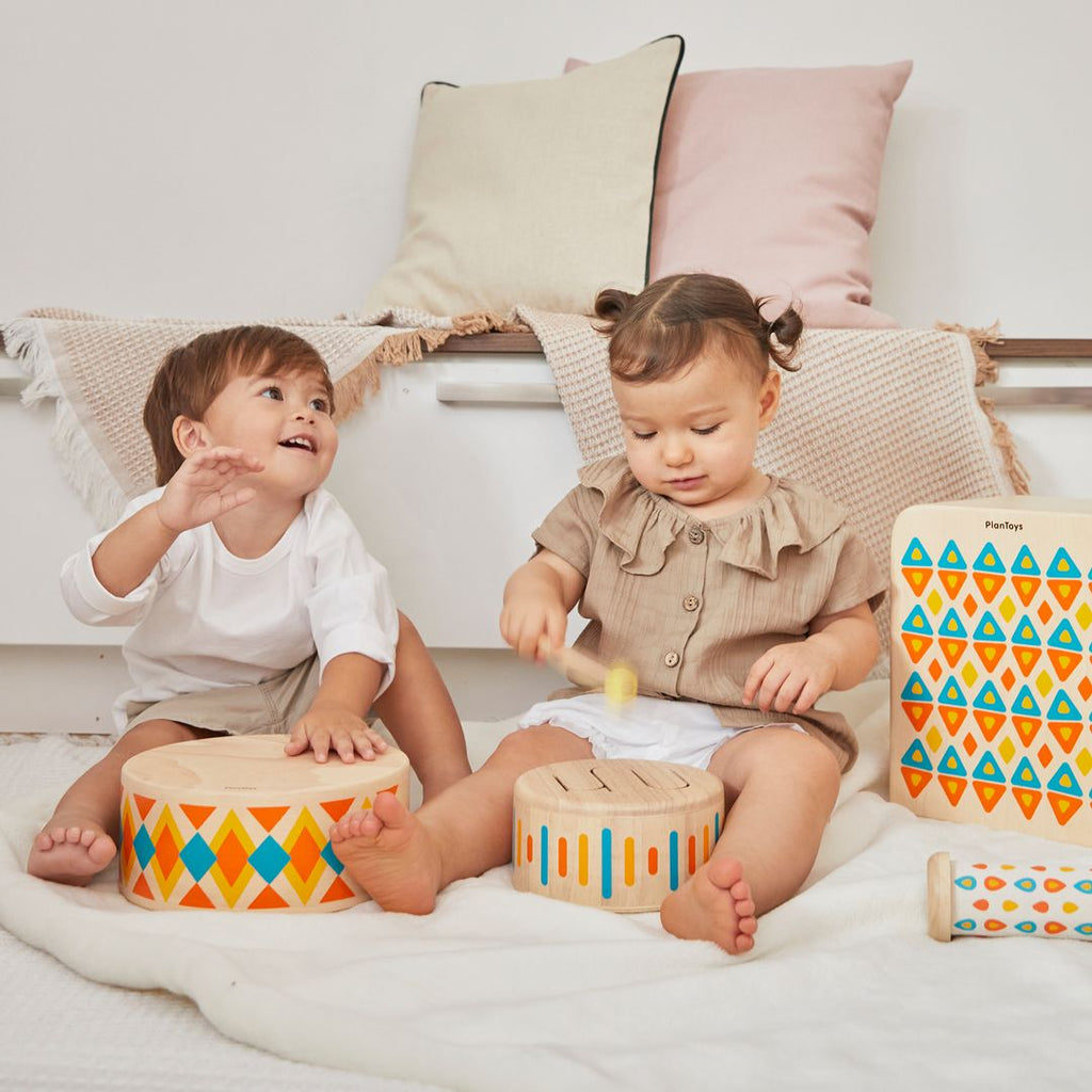 PlanToys Solid Drum II | Playroom Avenue