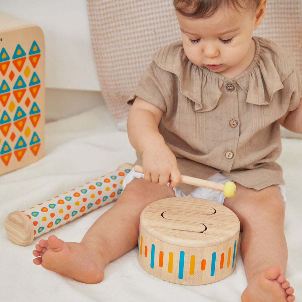 PlanToys Solid Drum II | Playroom Avenue