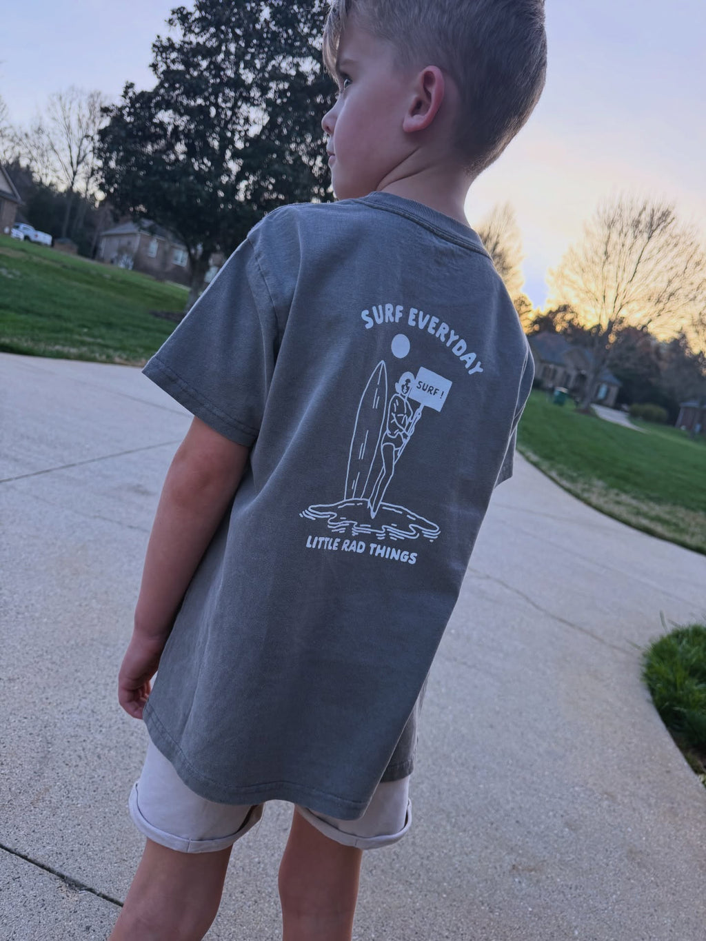 LITTLE RAD THINGS SURFS UP GIRL TEE | Playroom Avenue