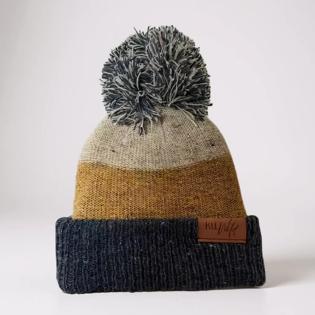 Keep the Littles Wild Puff beanie - yellow | Playroom Avenue