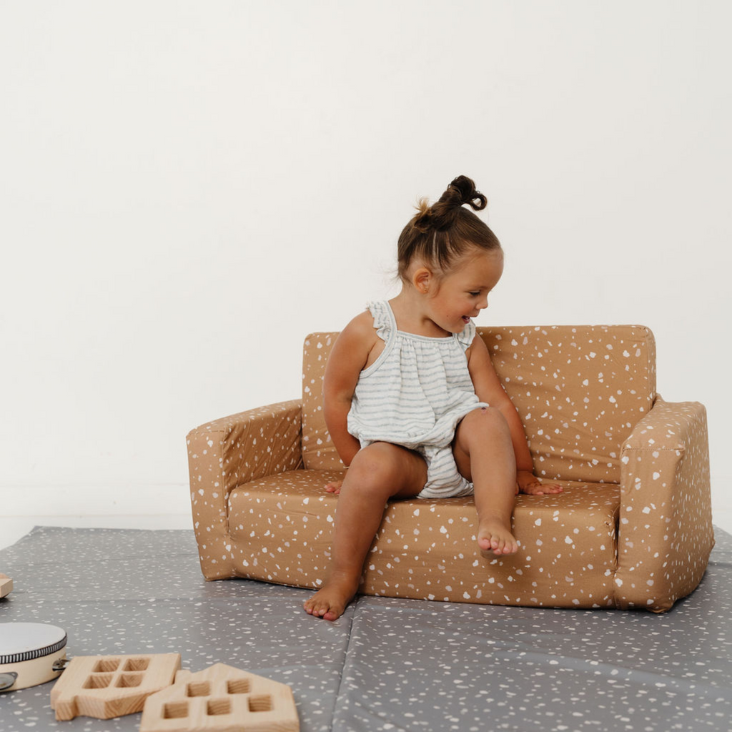 Toki Kids Terrazzo Clay Play Couch | Playroom Avenue