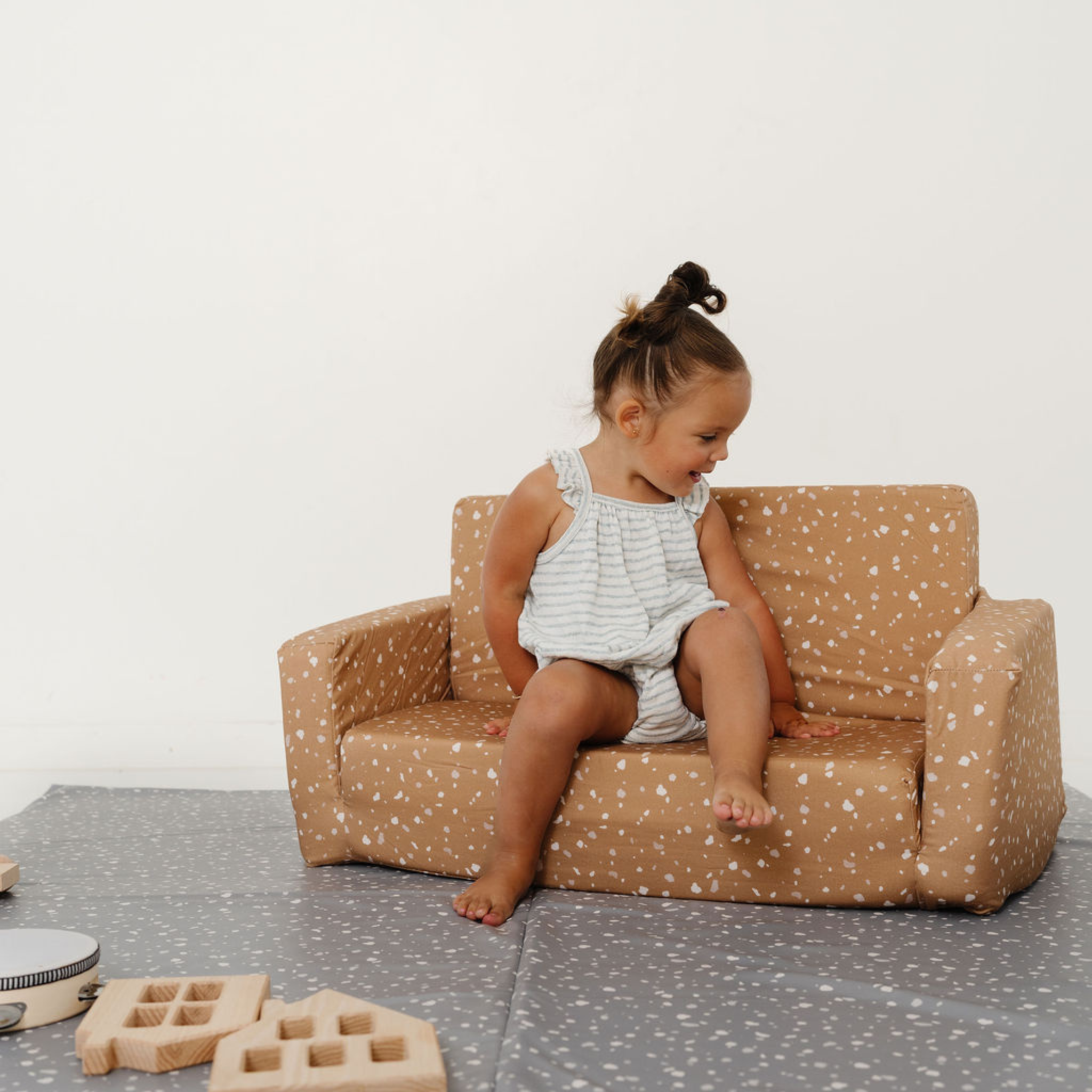 Toki Kids Terrazzo Clay Play Couch | Playroom Avenue