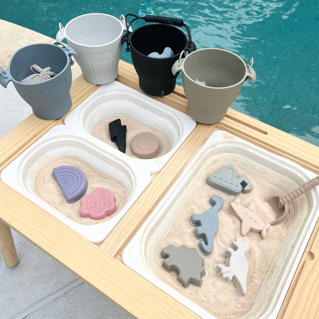 Calla and Friends BLACKOUT & BOLT Silicone Beach Toy Set | Playroom Avenue