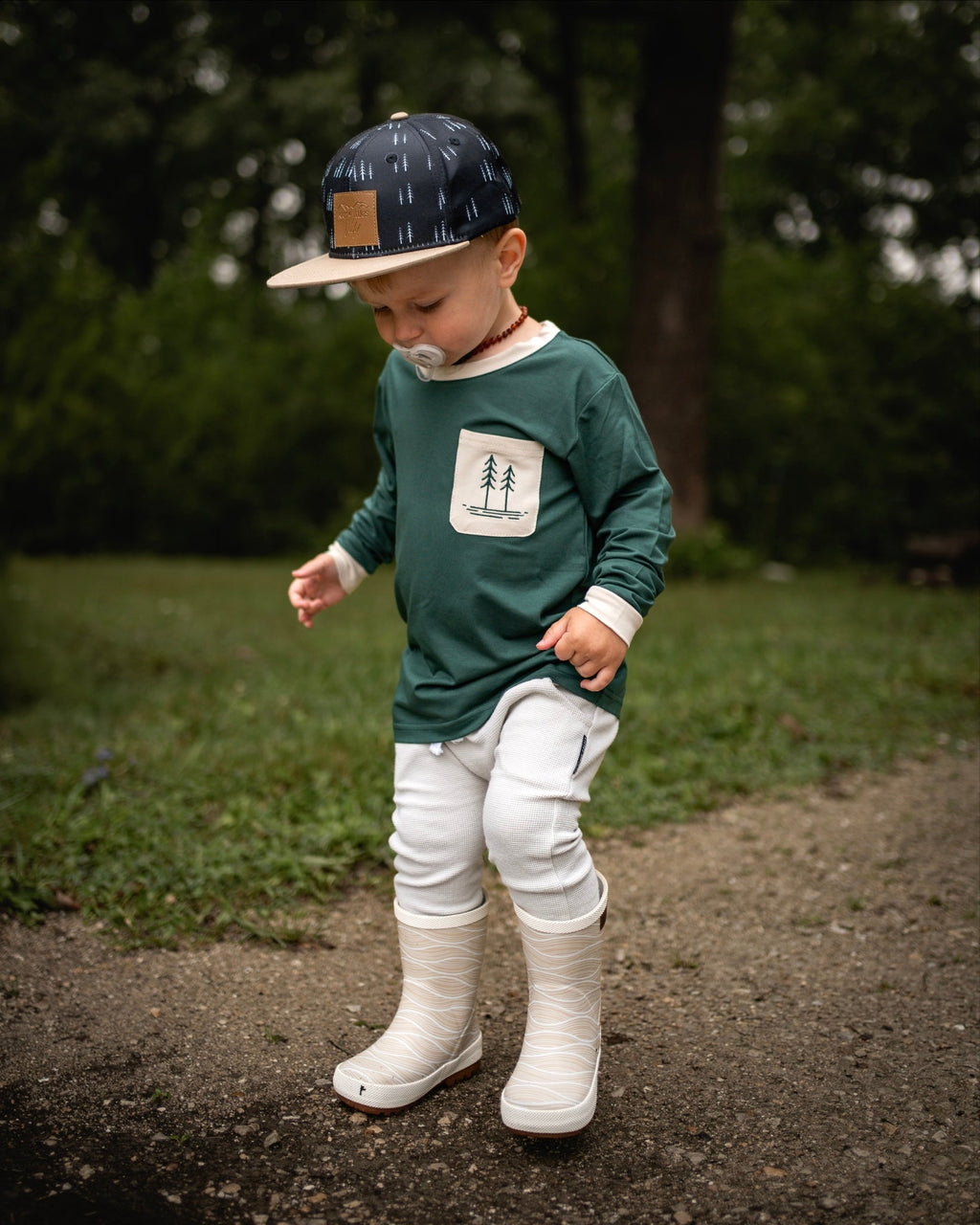 Keep the Littles Wild Forrest bamboo | Playroom Avenue