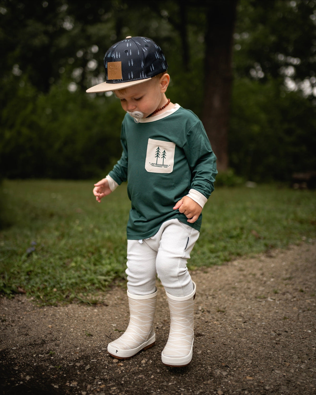 Keep the Littles Wild Forrest bamboo | Playroom Avenue