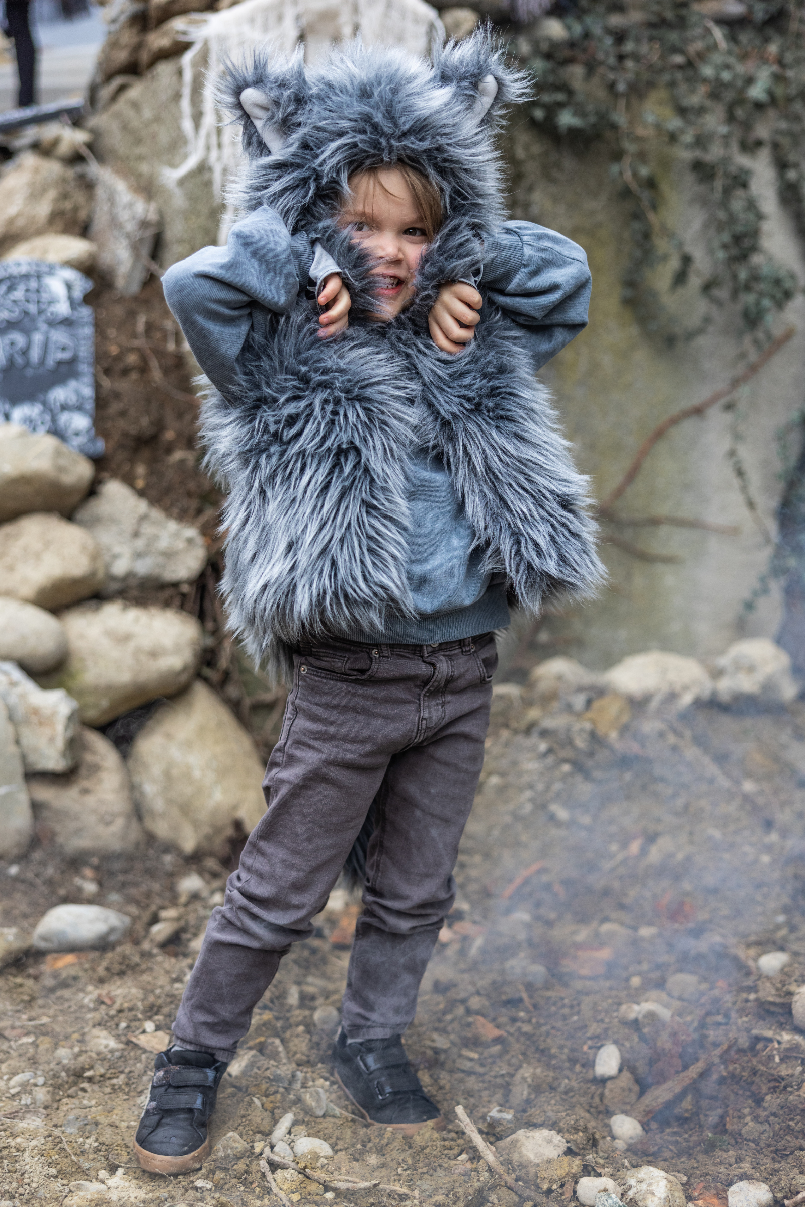 Great Pretenders Big Bad Wolf Vest with Gloves | Playroom Avenue