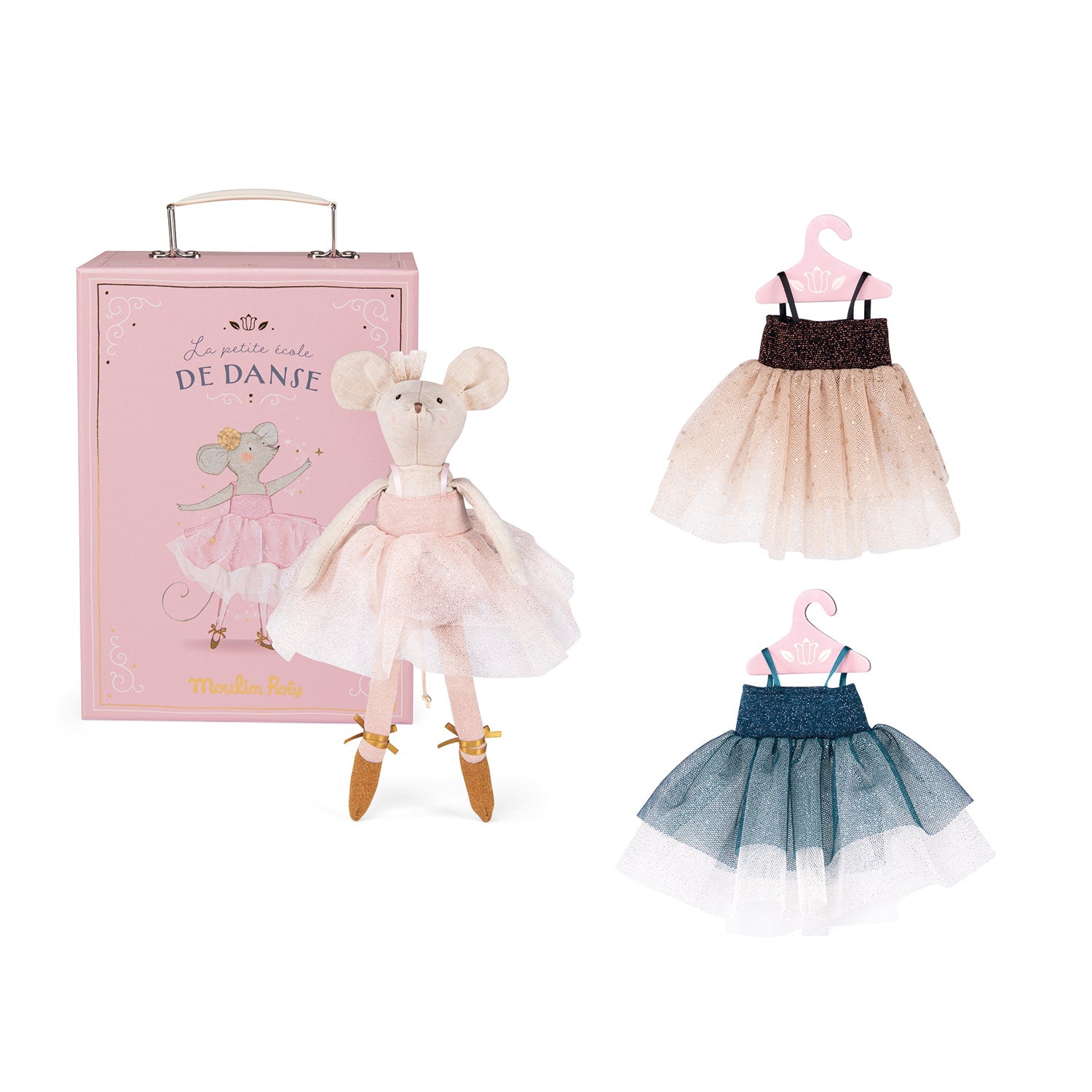 Moulin Roty Suitcase - Tutus - The Little School Of Dance - Doll - Moulin Roty | Playroom Avenue