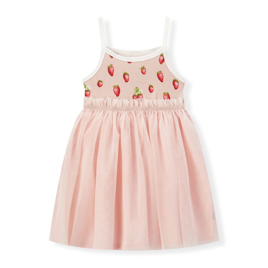 Milkbarn Strawberry Ballet Dress | Playroom Avenue